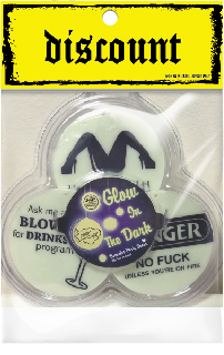 DISCOUNT LUMINOUS ADULT PARTY COASTERS 3'S (Copy)