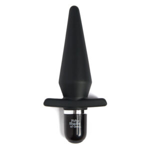 Fifty Shades of Grey - Vibrating Butt Plug Black