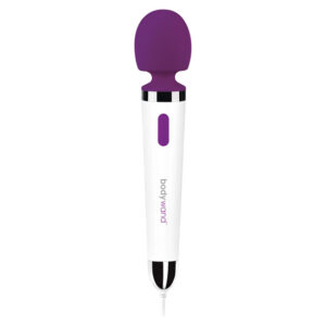 Bodywand - Plug-In Multi Function Wand Massager White Purple