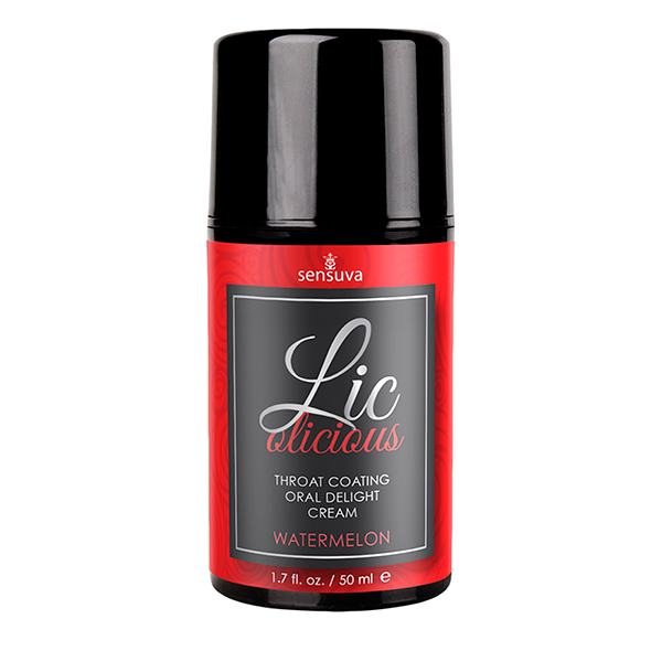 Sensuva - Lic-o-licious Oral Delight Cream Watermelon 50 ml