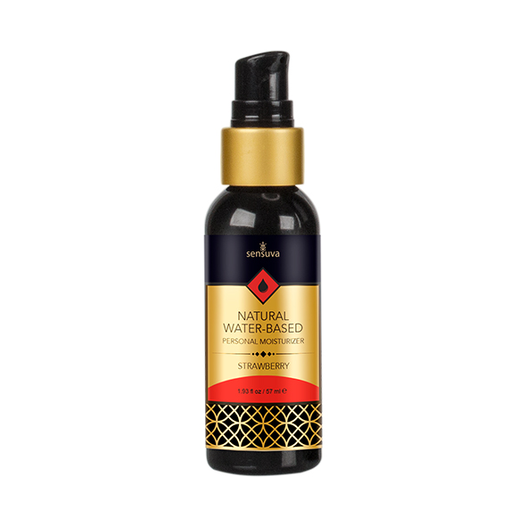 Sensuva - Natural Water-Based Personal Moisturizer Strawberry 57 ml