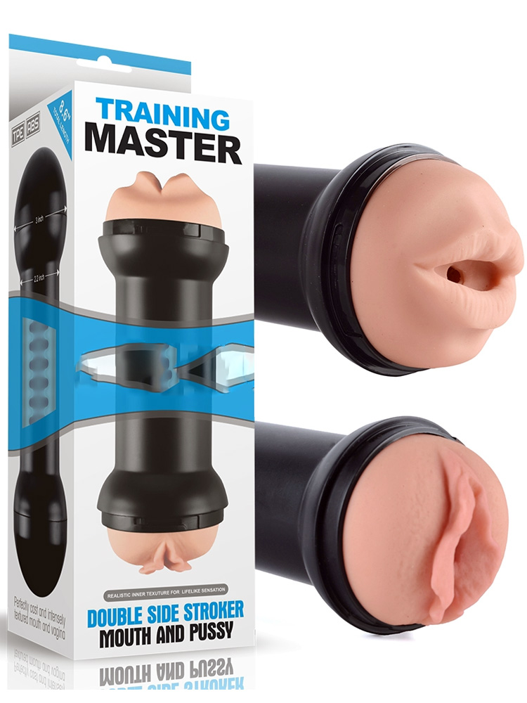 Training Master Double Side Stroker Mouth and Pussy - Image 3