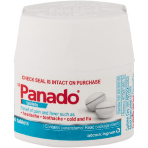 Panado Paracetamol 500mg 24 Tablets