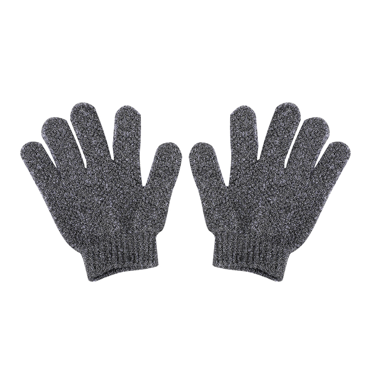 Bathmate Bath Gloves Polyester + Bamboo Charcoal Grey
